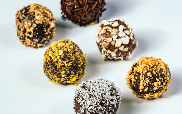 New Date Energy Balls: Coffee and Protein!