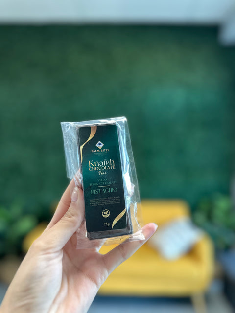Vegan Pistachio Dubai Chocolate Bar