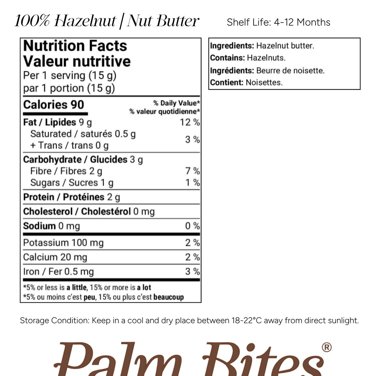 Nutritional information