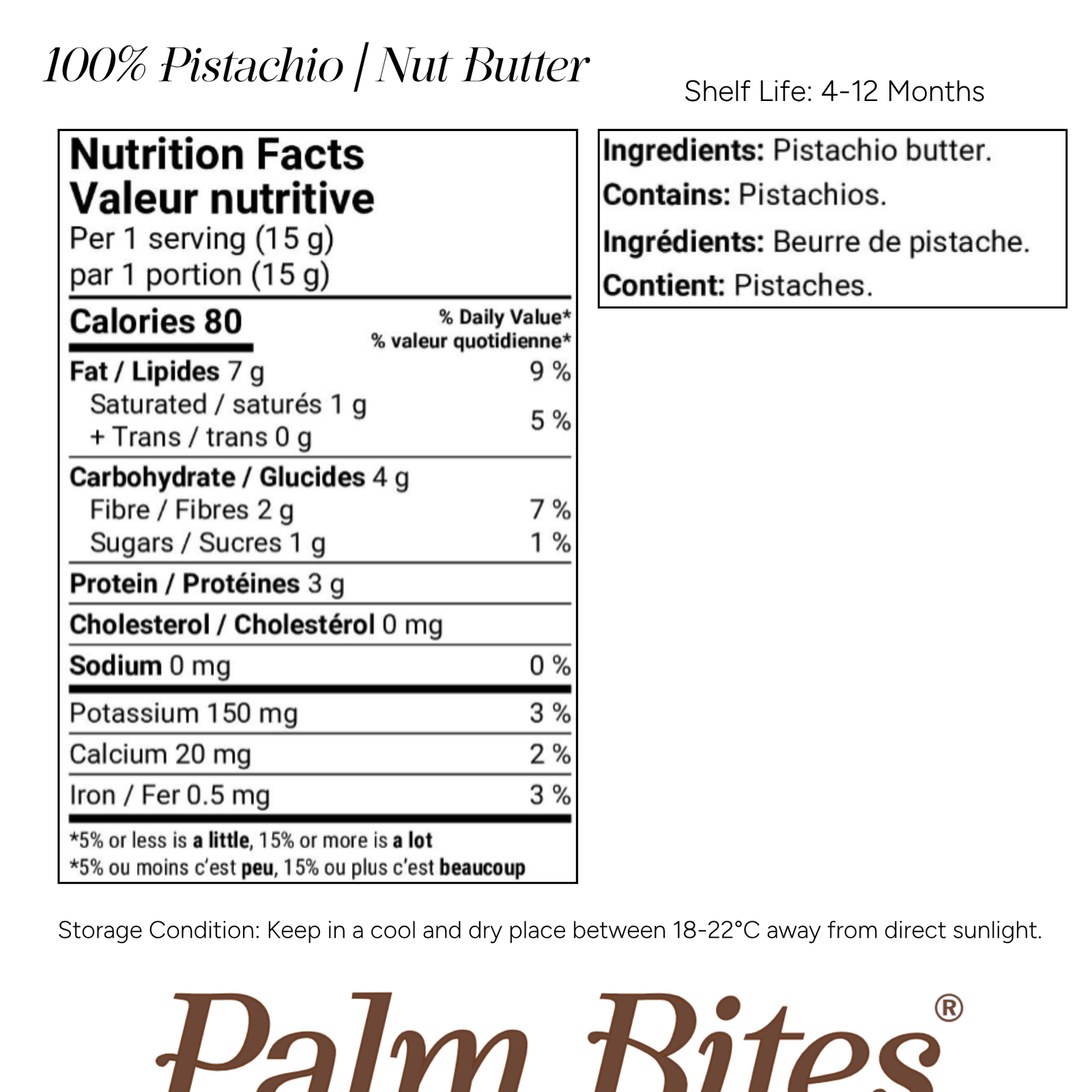 Nutrition facts
