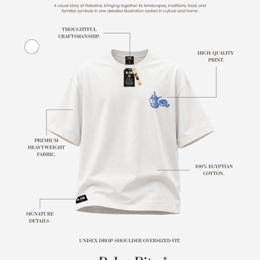 Oversized T-Shirt | Icons of Palestine