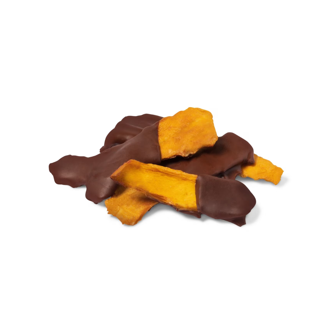 Chocolate Dipped Dried Fruits