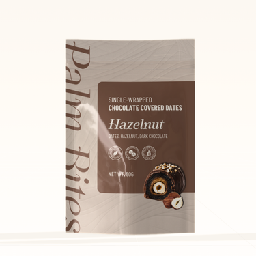 One Bite Hazelnut Chocolate Dates Pouch