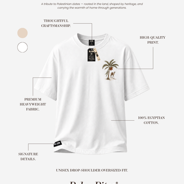 Oversized T-Shirt | Palestinian Date Palm