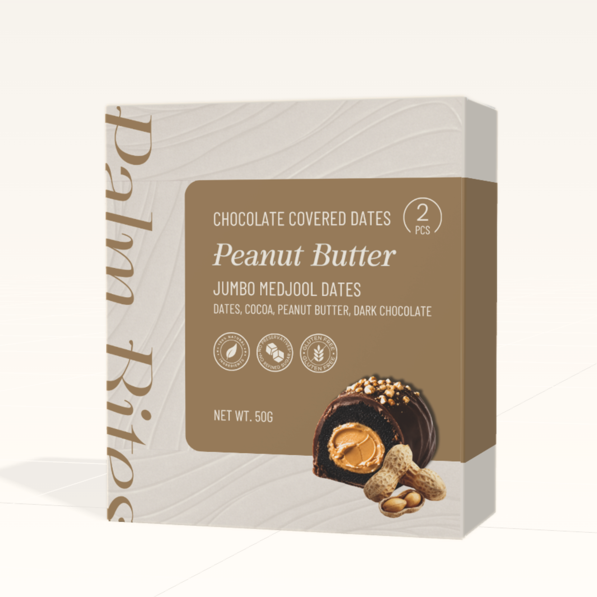 Two Bite | Peanut Butter Chocolate Dates – Palm Bites®