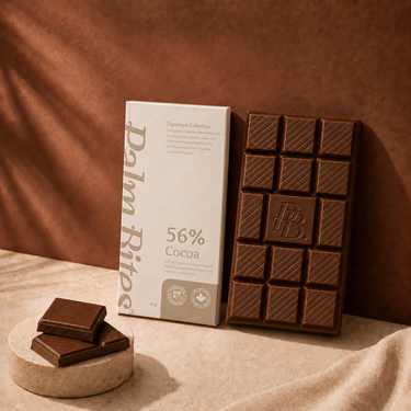 56% Cocoa Semi-Sweet Dark Chocolate Bar