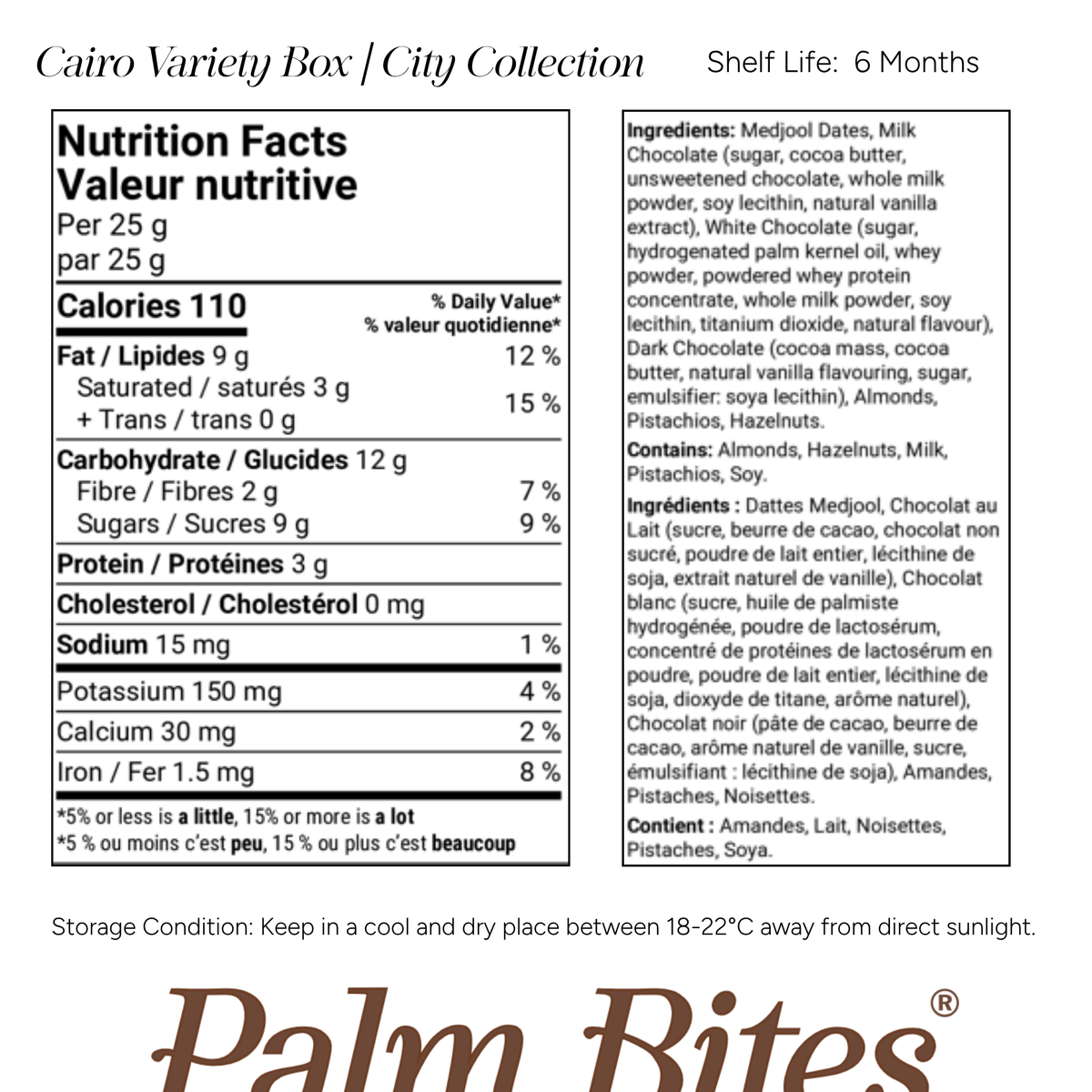 Nutritional information