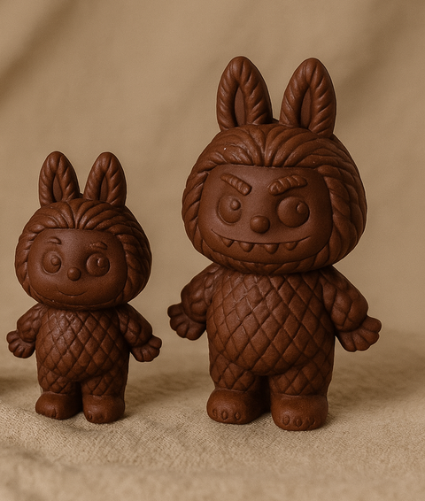 Vegan Labubu Dubai Pistachio Knafeh Chocolate