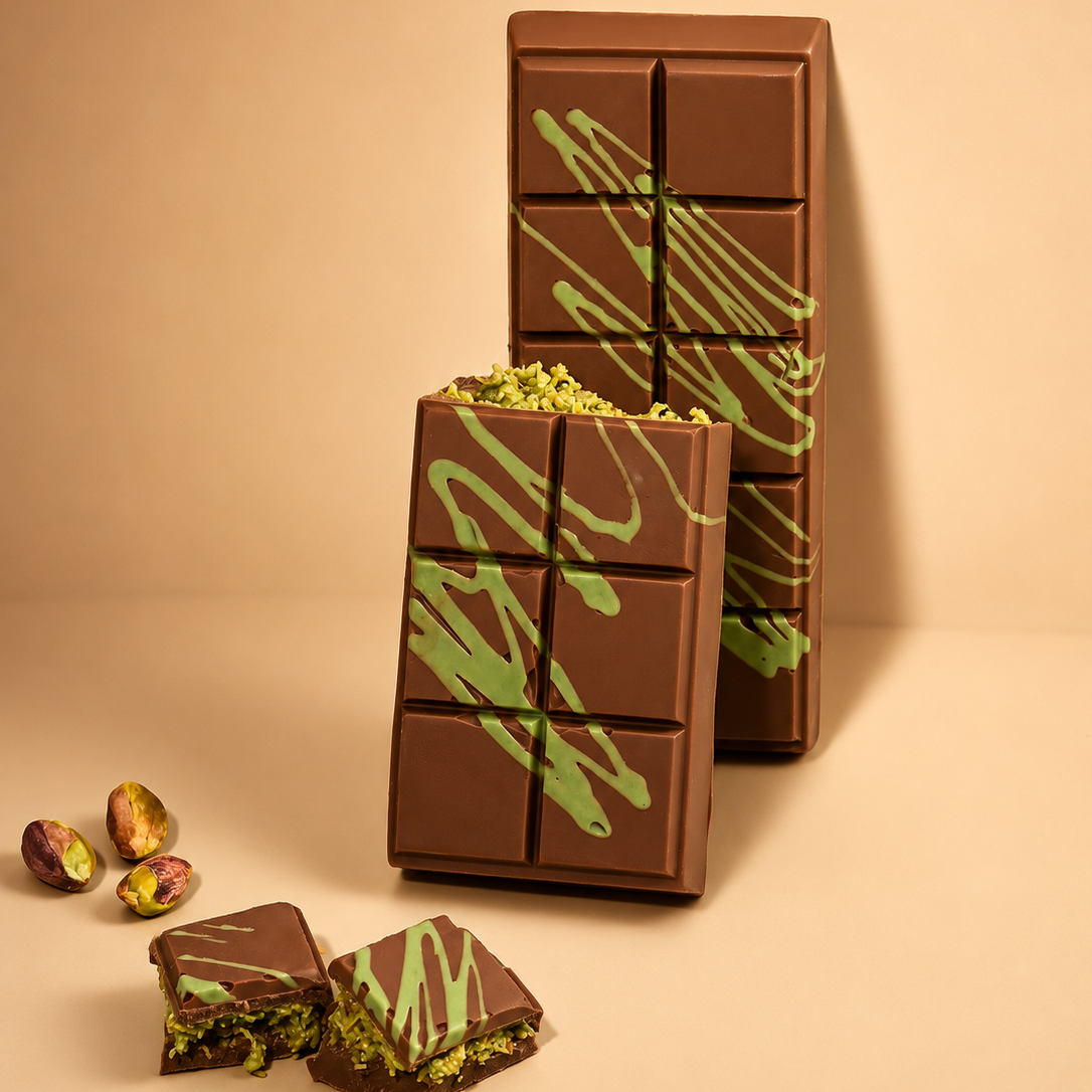 110g Pistachio Dubai Chocolate Bar - Opportunity Buy