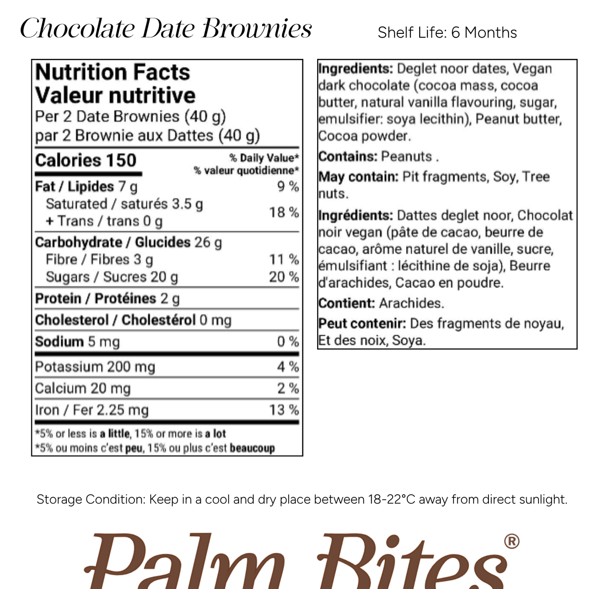 Nutritional information