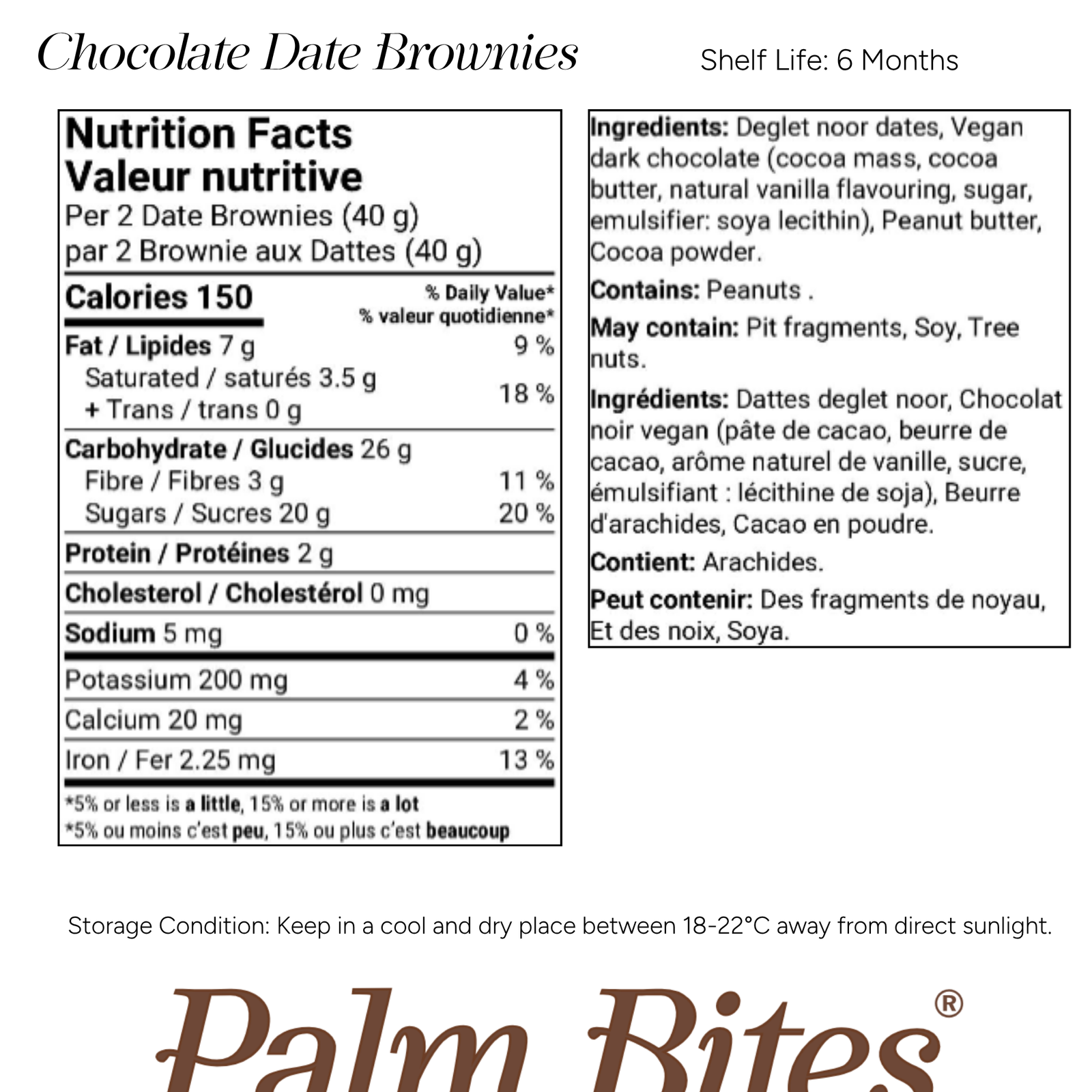 Nutrition facts
