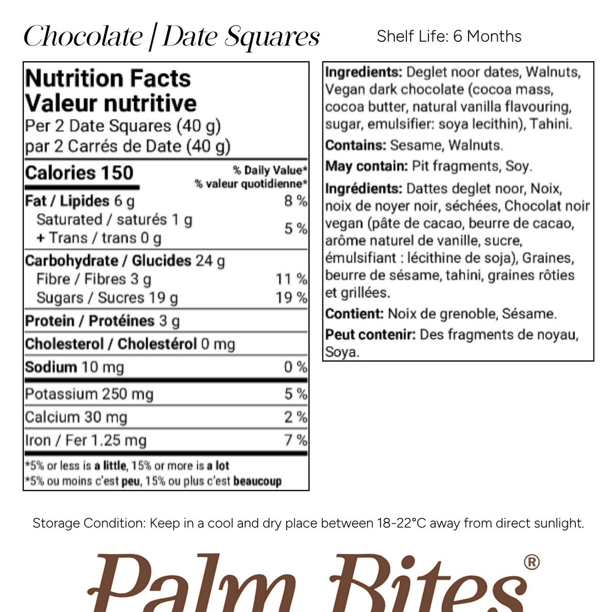 Nutritional information