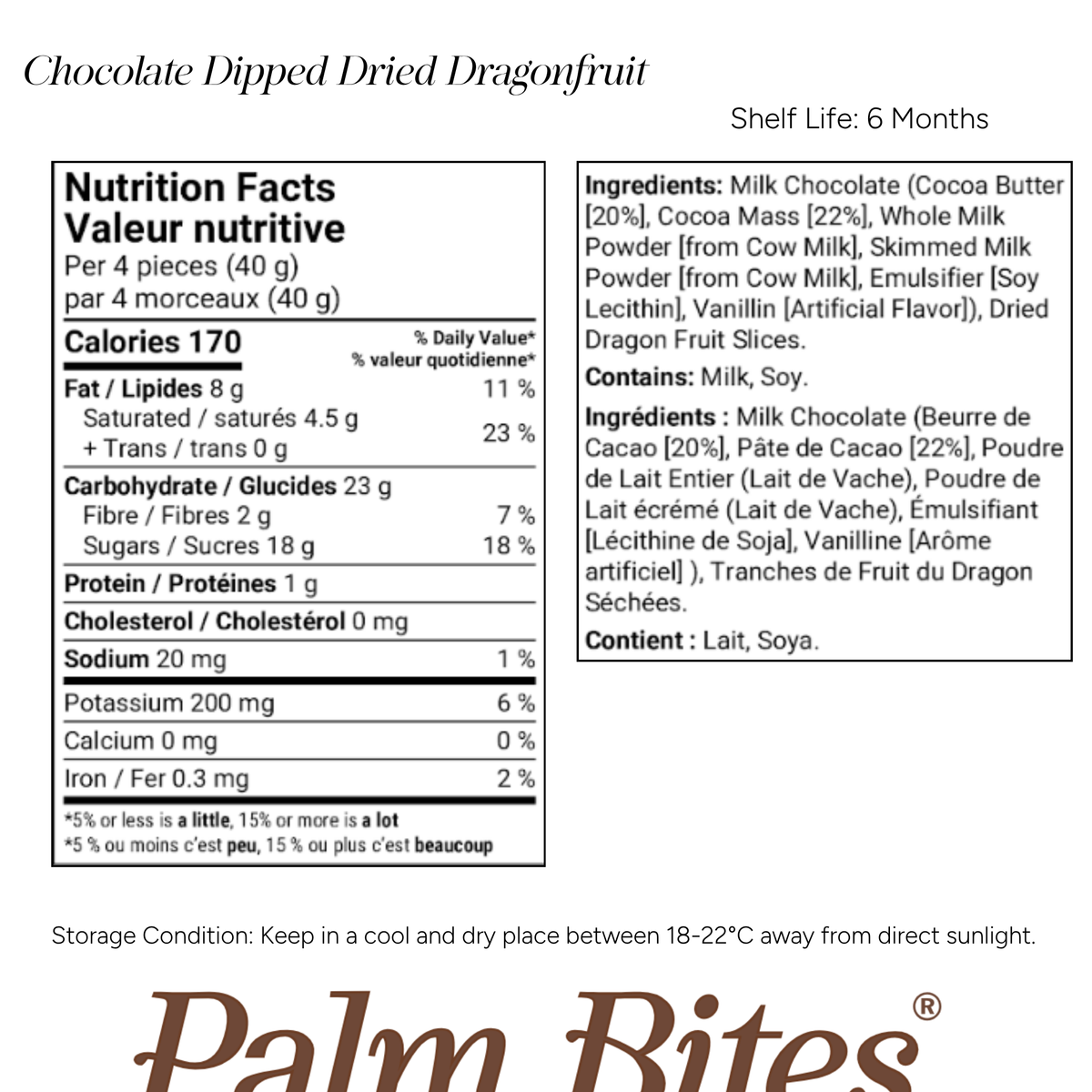 Nutritional information