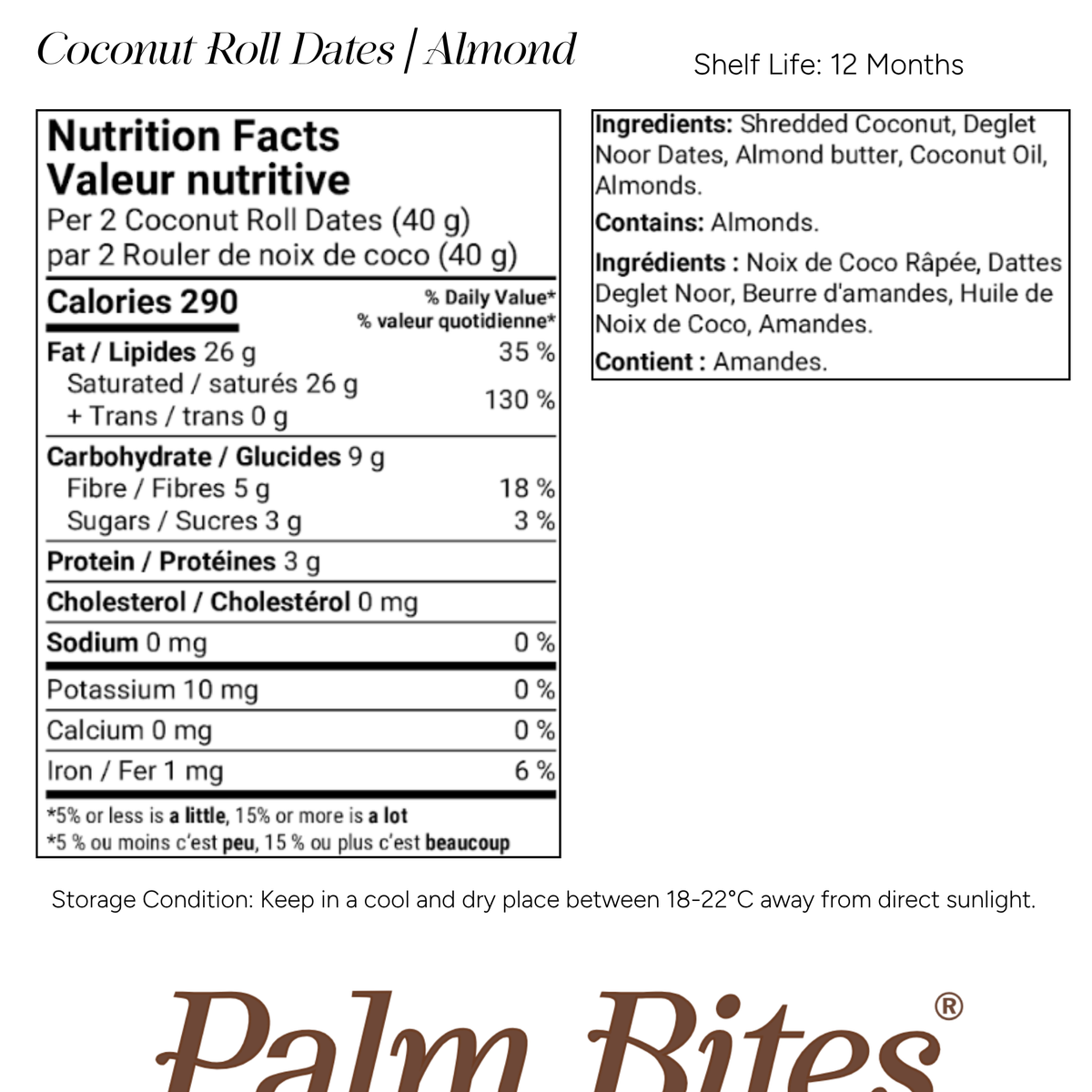 Nutritional information