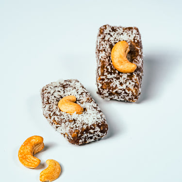 Coconut Roll Dates | Cashew