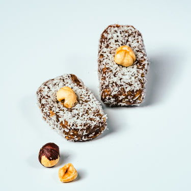 Coconut Roll Dates | Hazelnut