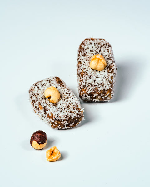 Coconut Roll Dates | Hazelnut