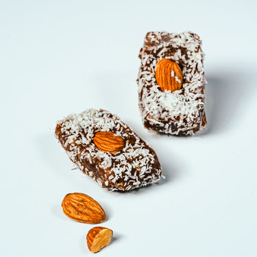 Coconut Roll Dates | Almond
