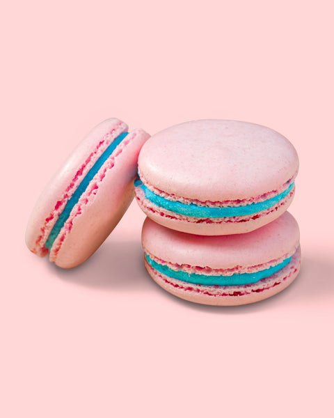 Cotton Candy Macarons