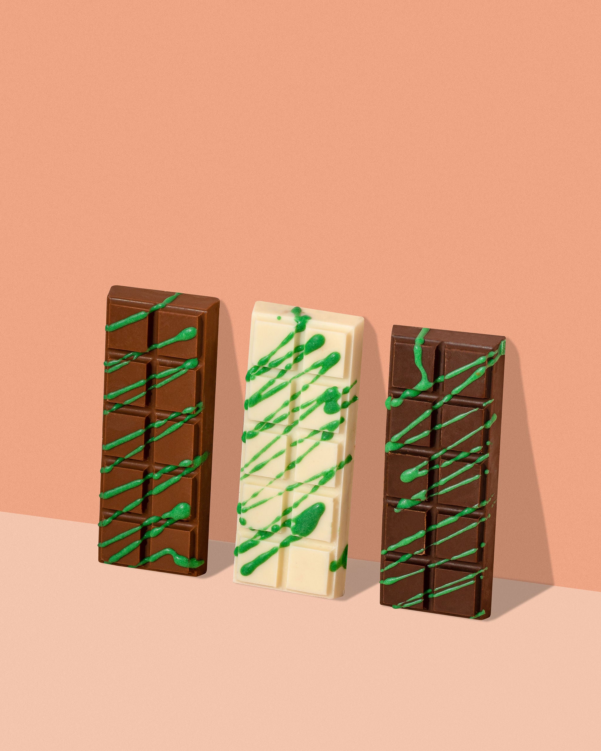 Pistachio Dubai Chocolate Bars Trio (3 bars)