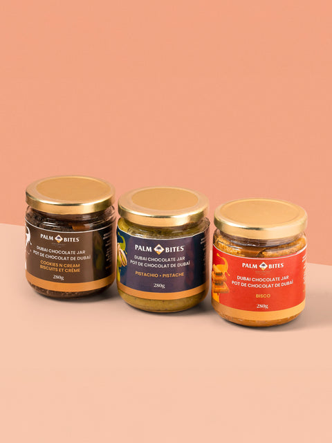 (NEW!) Dubai Chocolate Jar Bundle