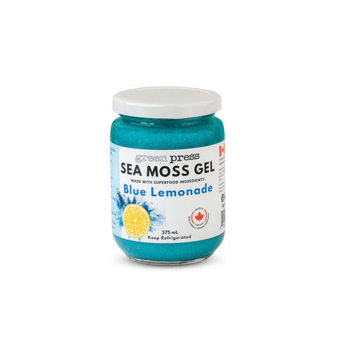 Sea Moss Gel: Blue Lemonade