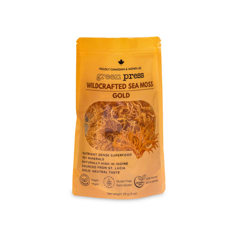 Wildcrafted Sea Moss: Gold Moss