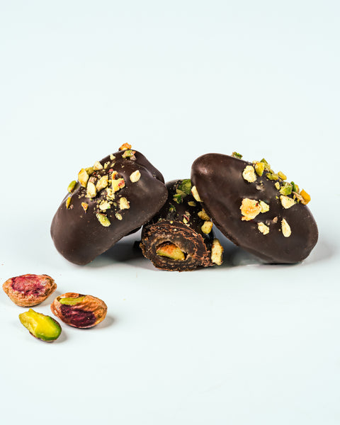 One Bite | Pistachio Chocolate Dates