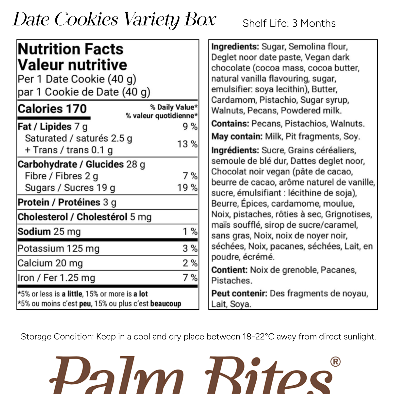 Nutrition facts
