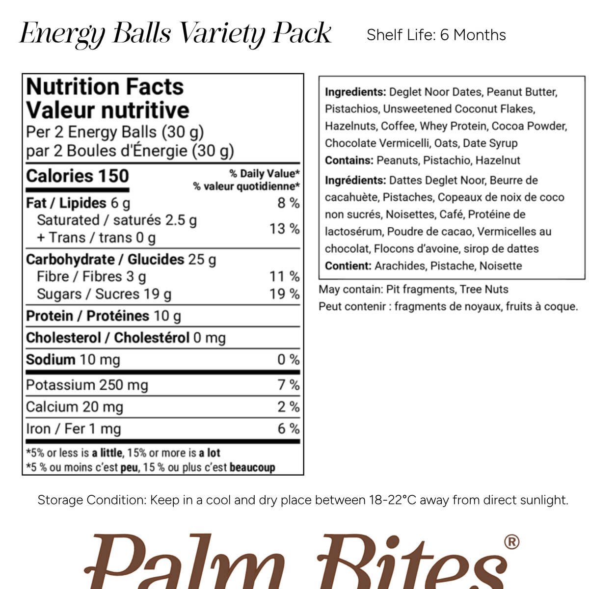 Nutritional information