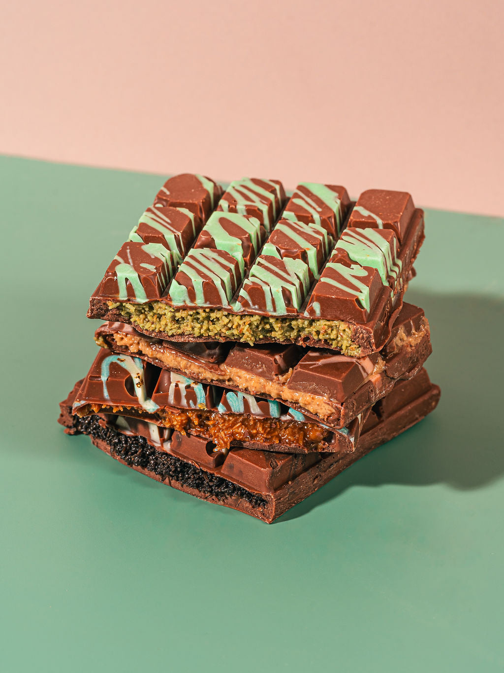 Dubai Chocolate Bars Bundle (4 bars)