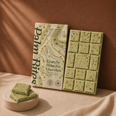 Crunchy Pistachio Chocolate Bar