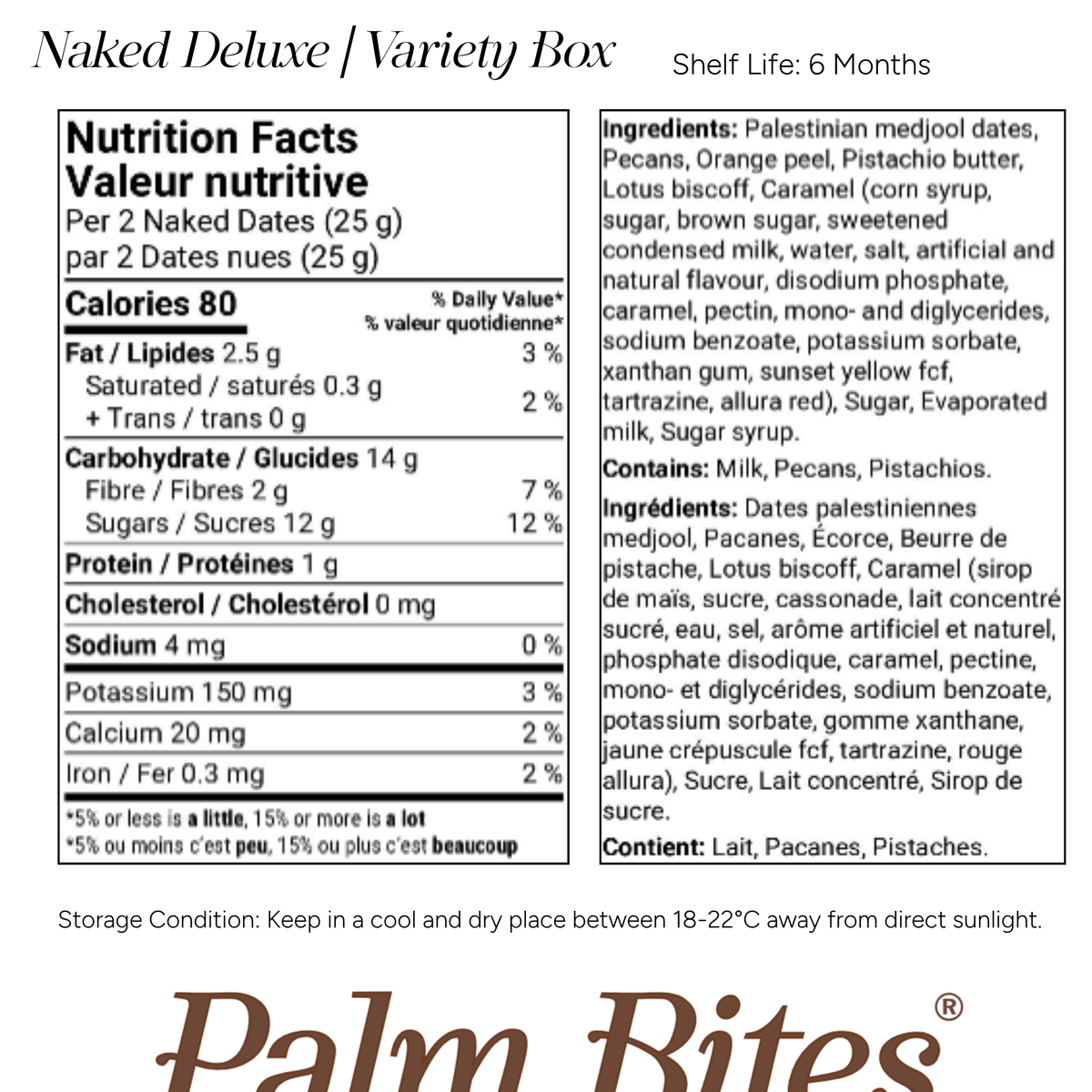 Nutritional information
