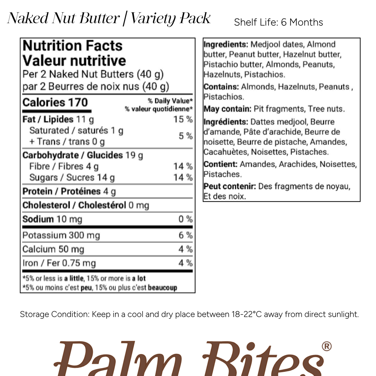 Nutritional information