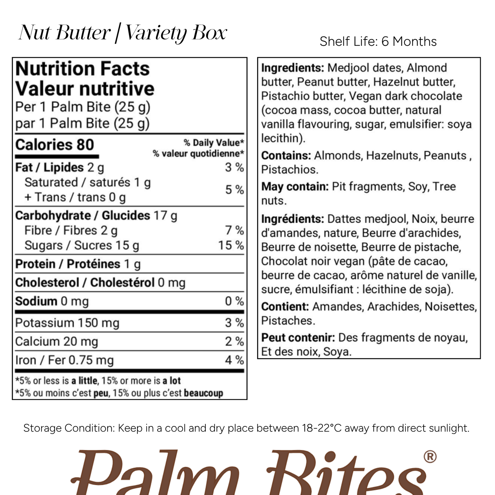 Nutrition facts