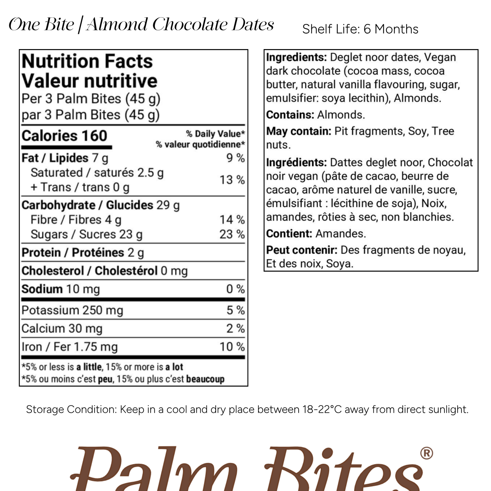 Nutrition facts