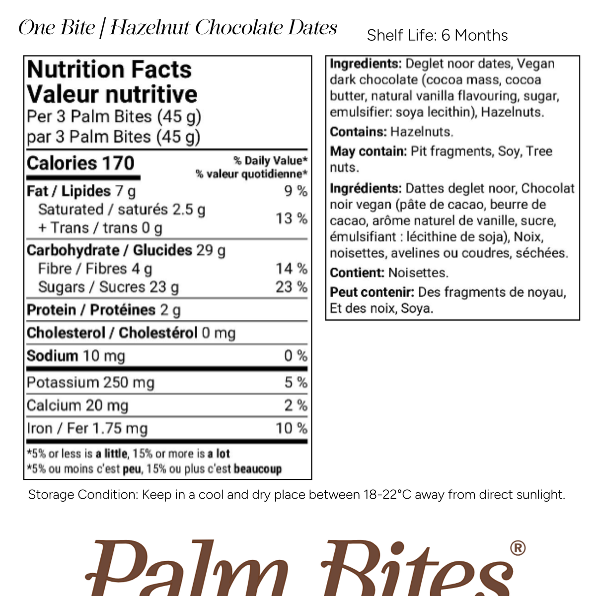Nutritional information