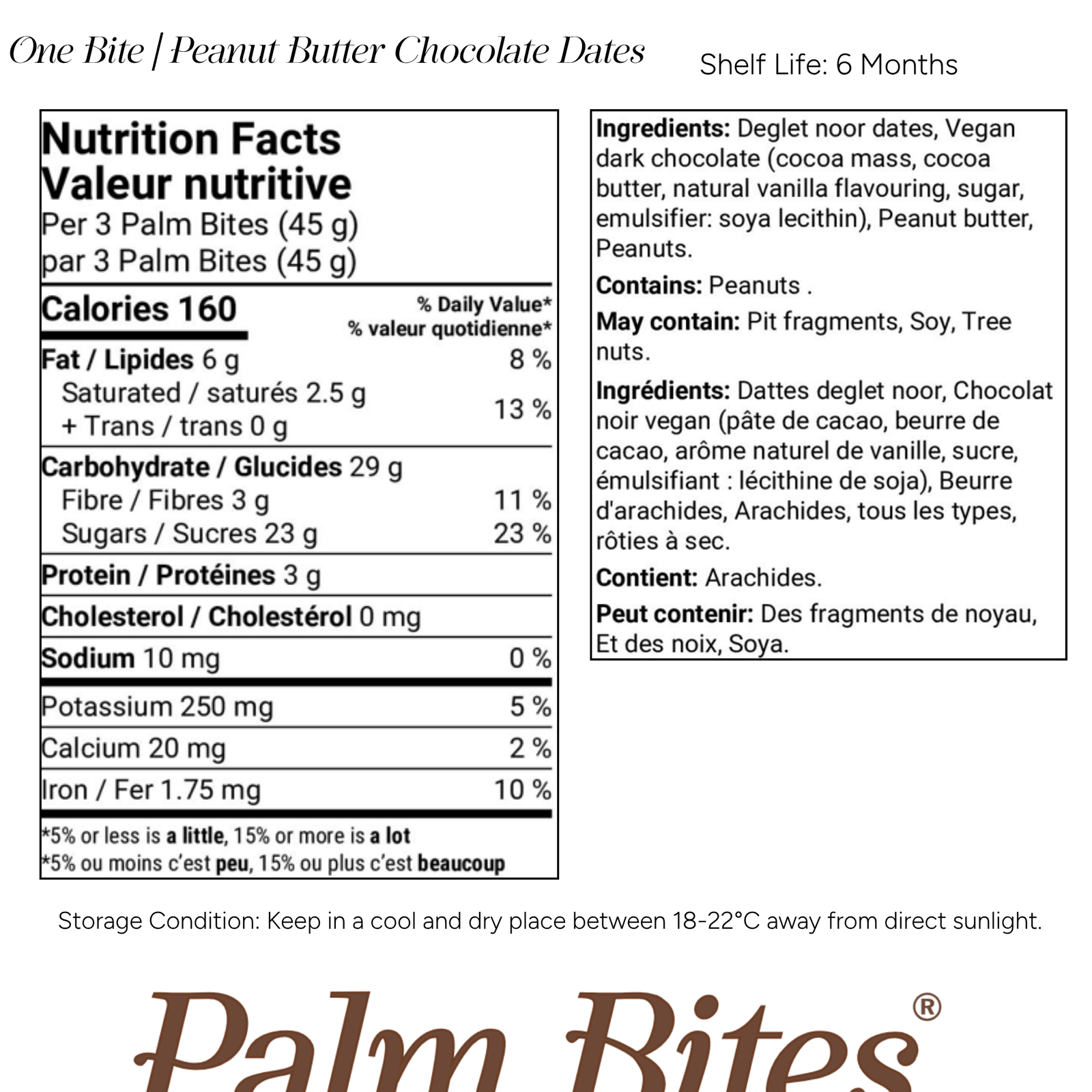 Nutrition facts