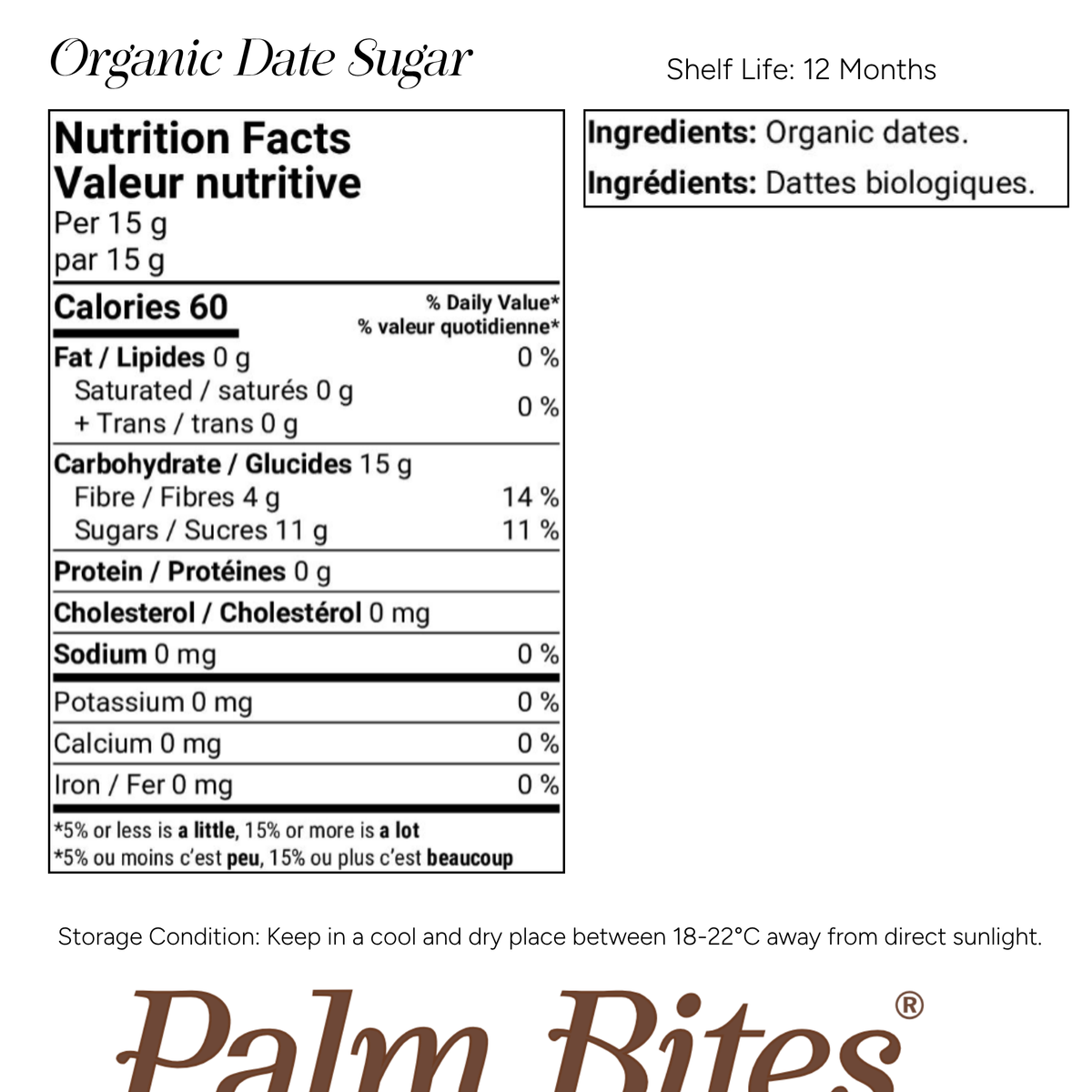 Nutritional information