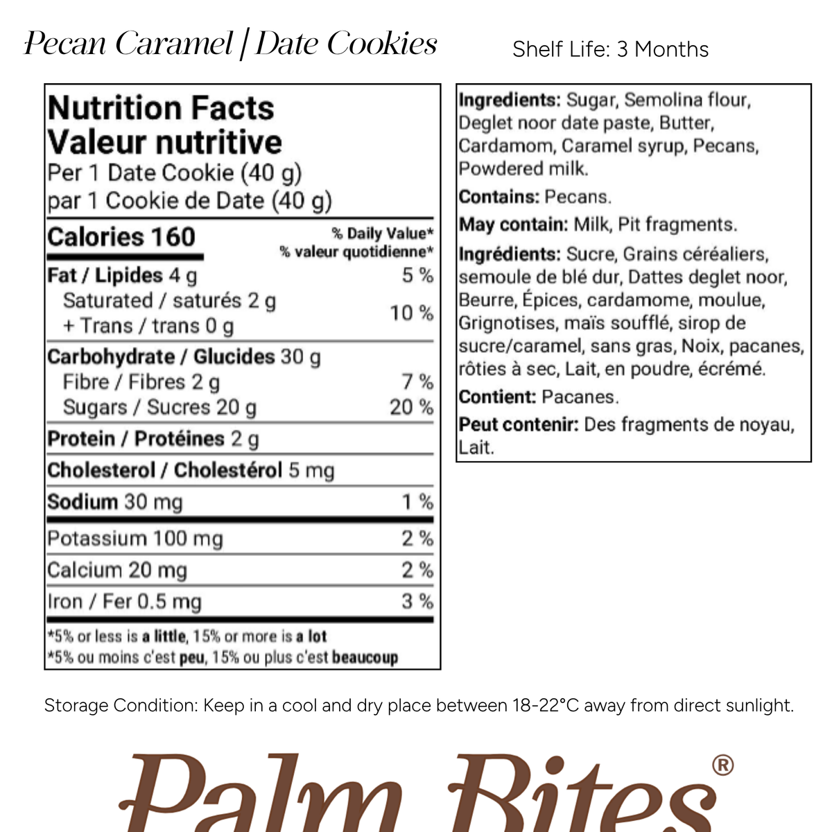 Nutritional information