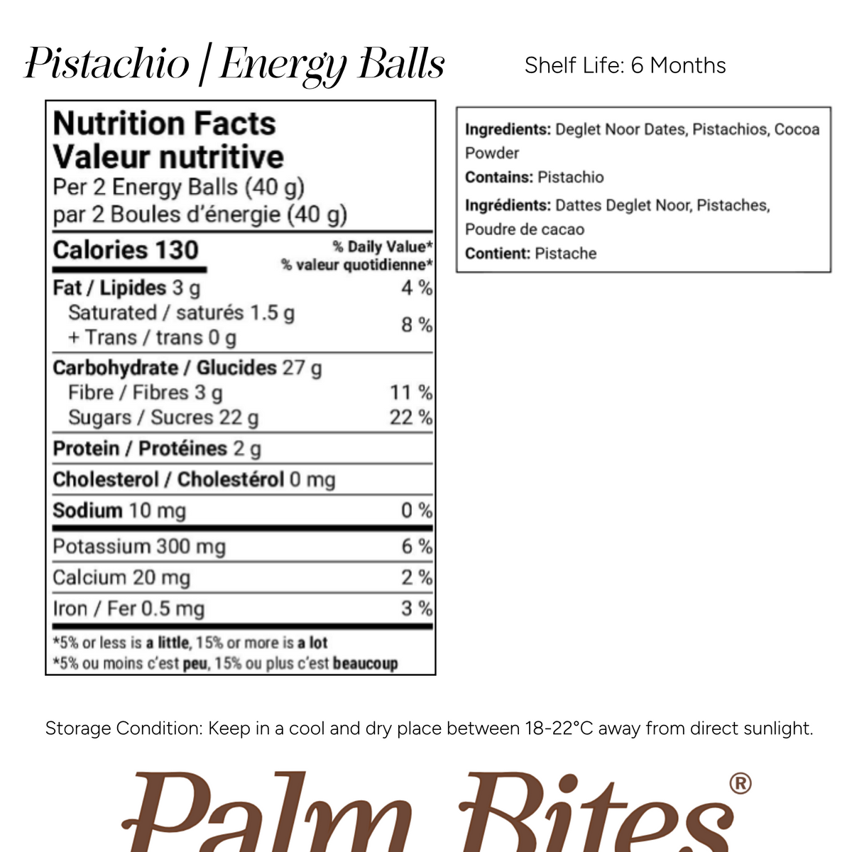 Nutritional information