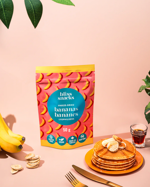 Bliss Snacks - Freeze-Dried Banana Slices