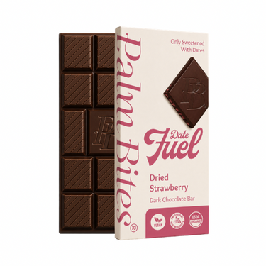 Strawberry Date Fuel Chocolate Bar