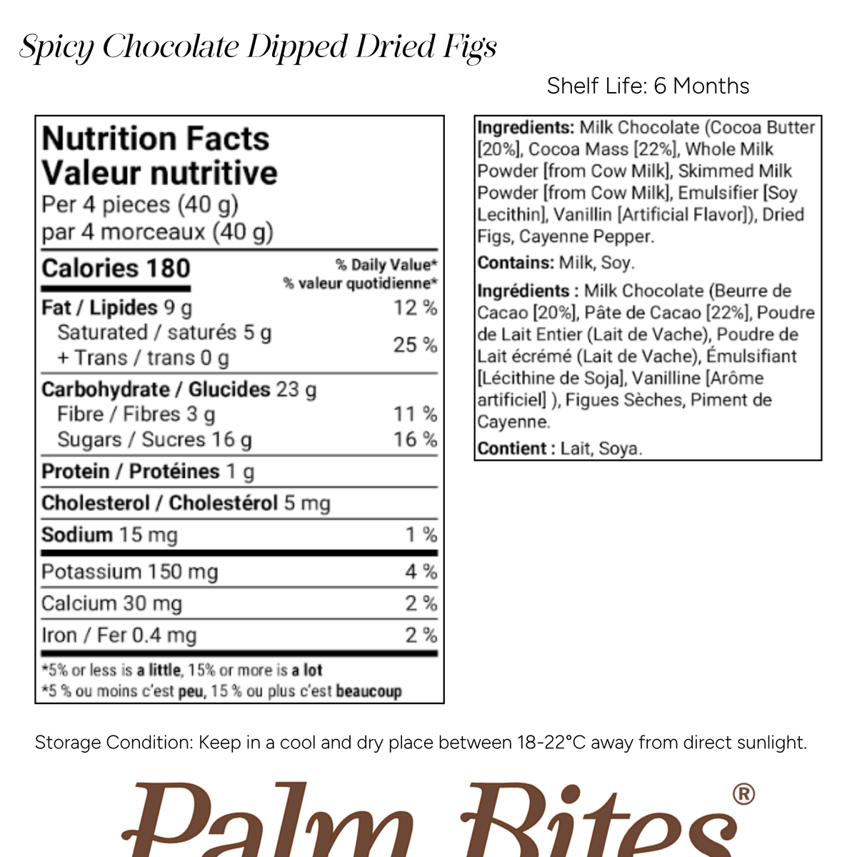Nutritional information