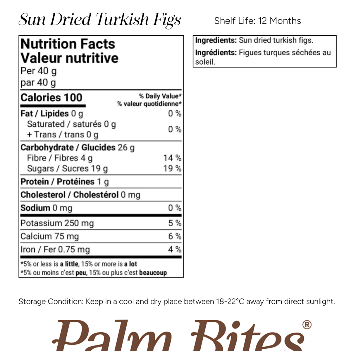Nutritional information