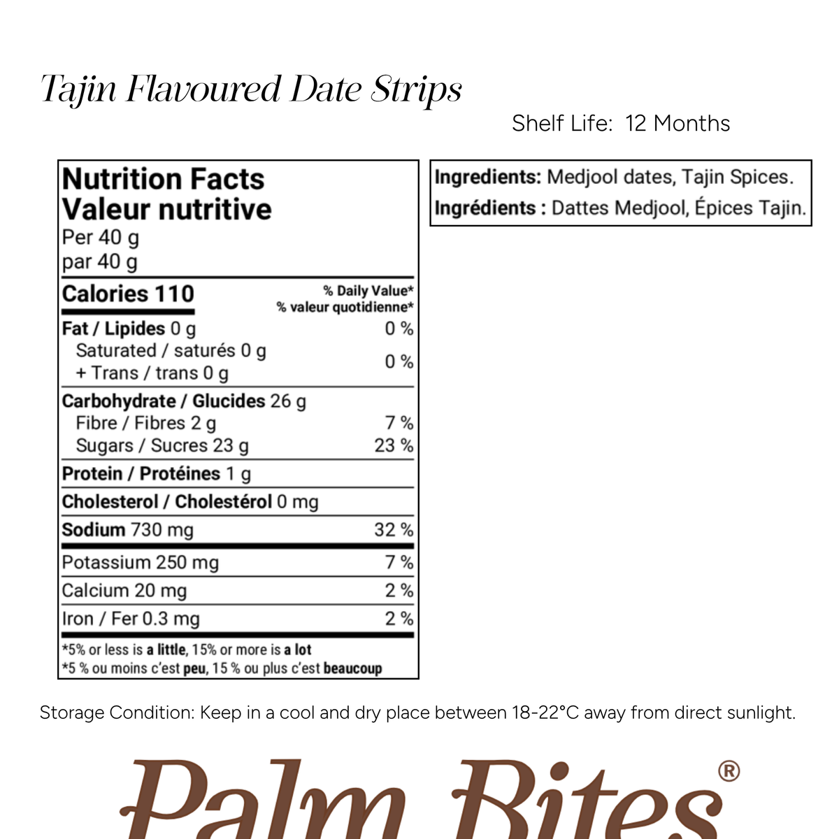 Nutritional information
