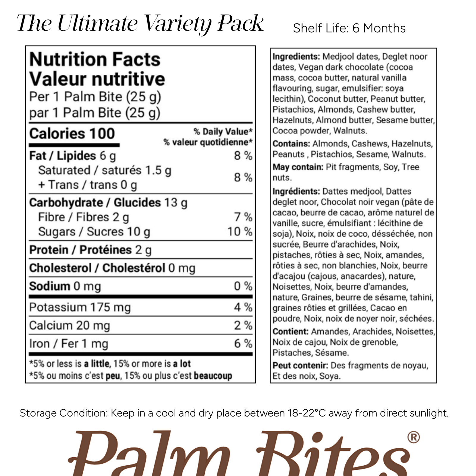 Nutrition facts