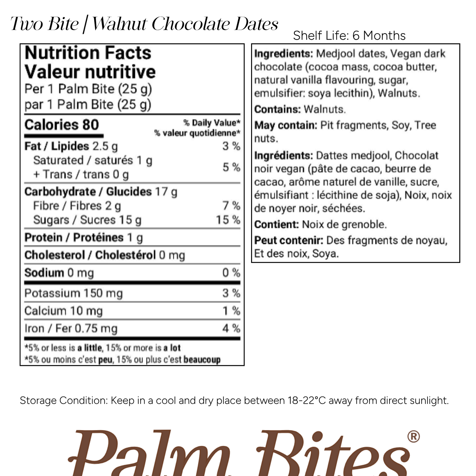 Nutrition facts