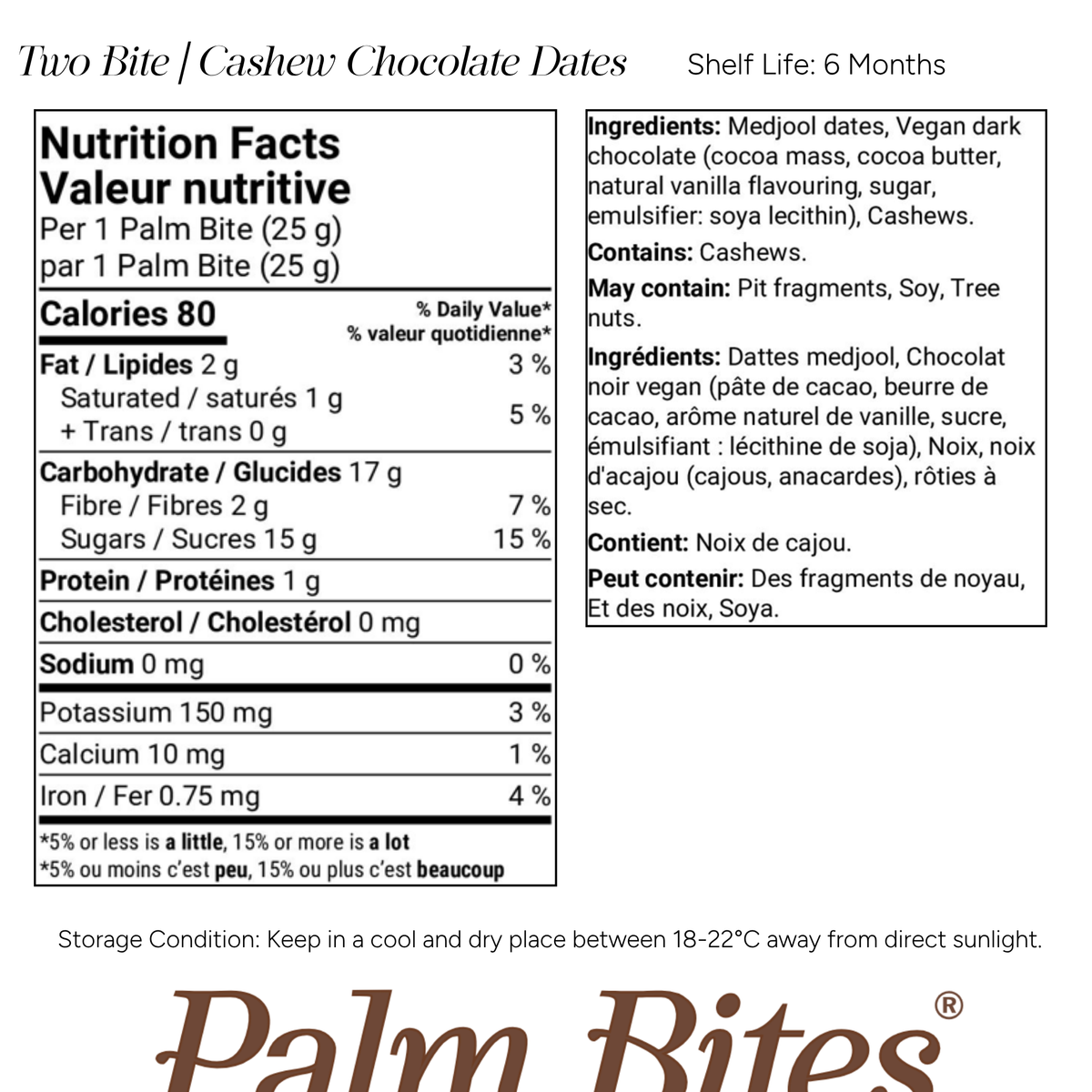 Nutritional information