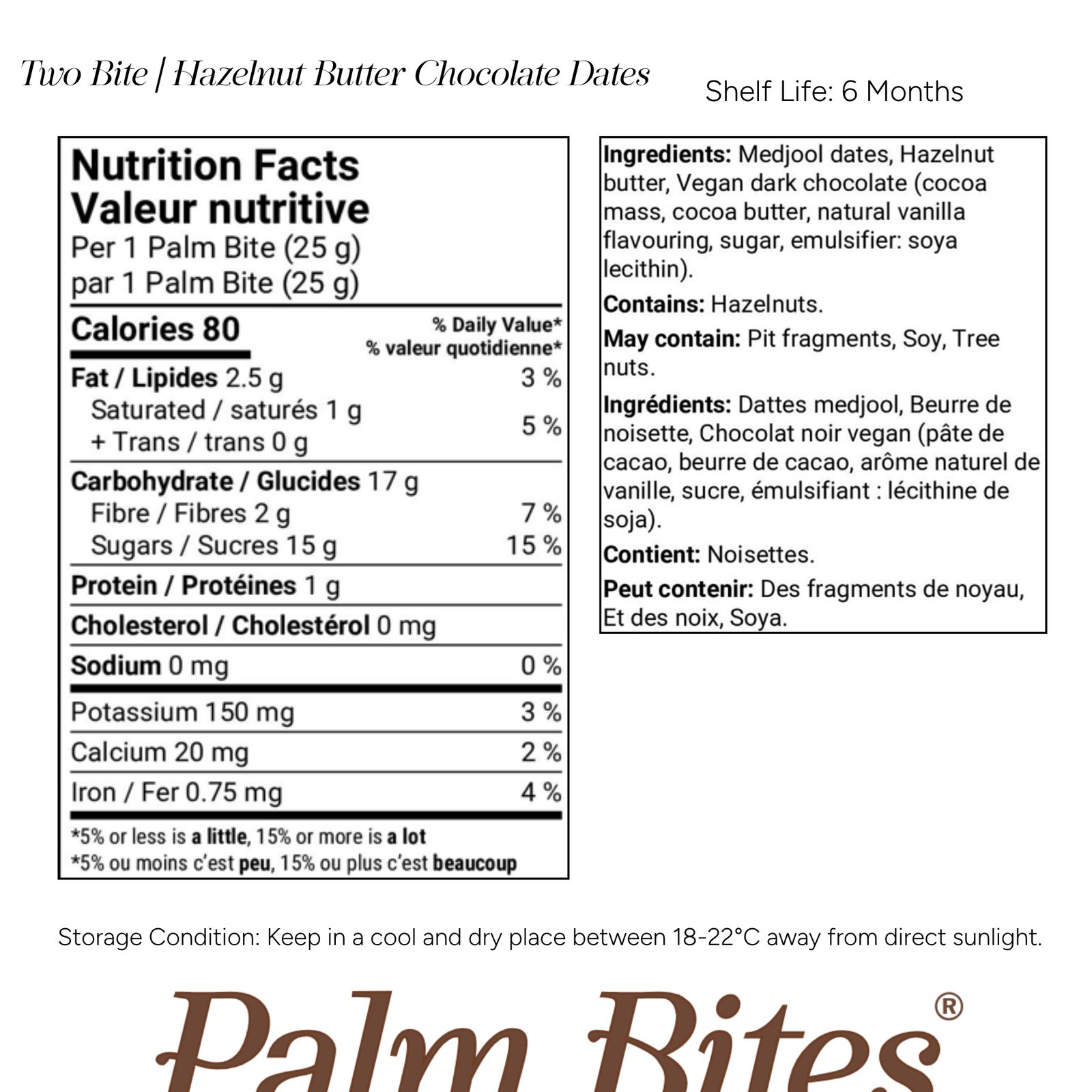 Nutrition facts
